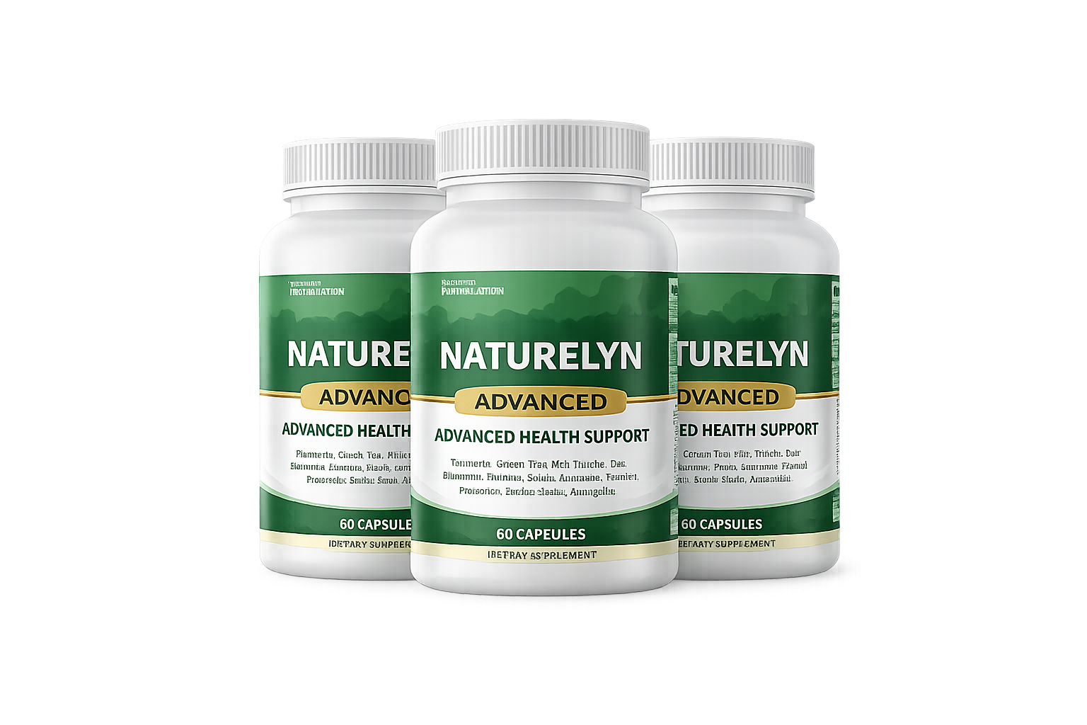 Naturelyn Advanced Health Support - 3 Bottles (180 Capsules)